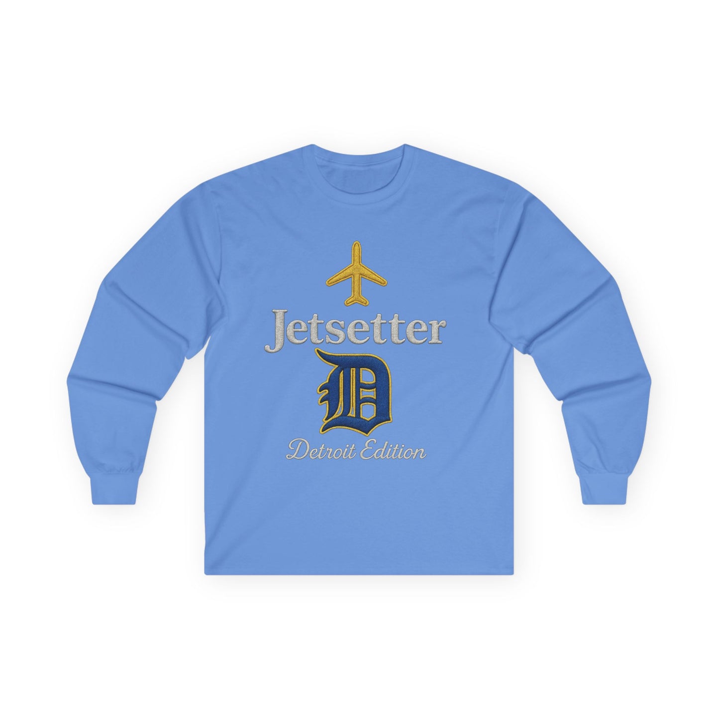 Jetsetter Detroit Long Sleeve Tee - JusKay Design