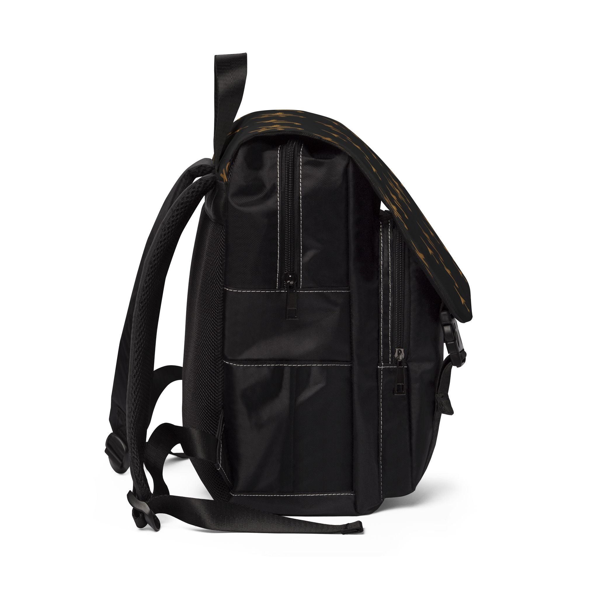 Shoulder Backpack - Juskay Design (Black)