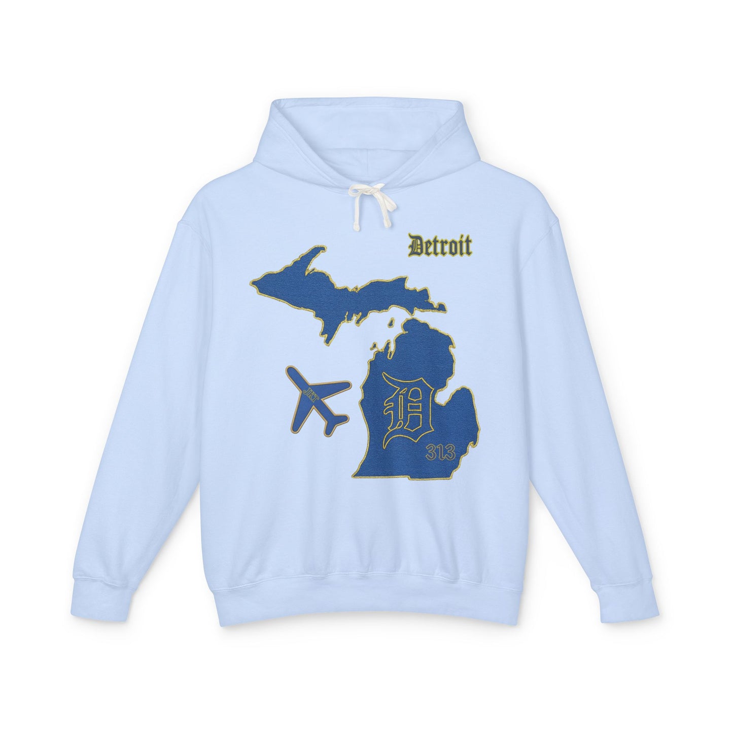 Jetsetter Hoodie | Detroit Edition - Michigan Map Travel Pullover