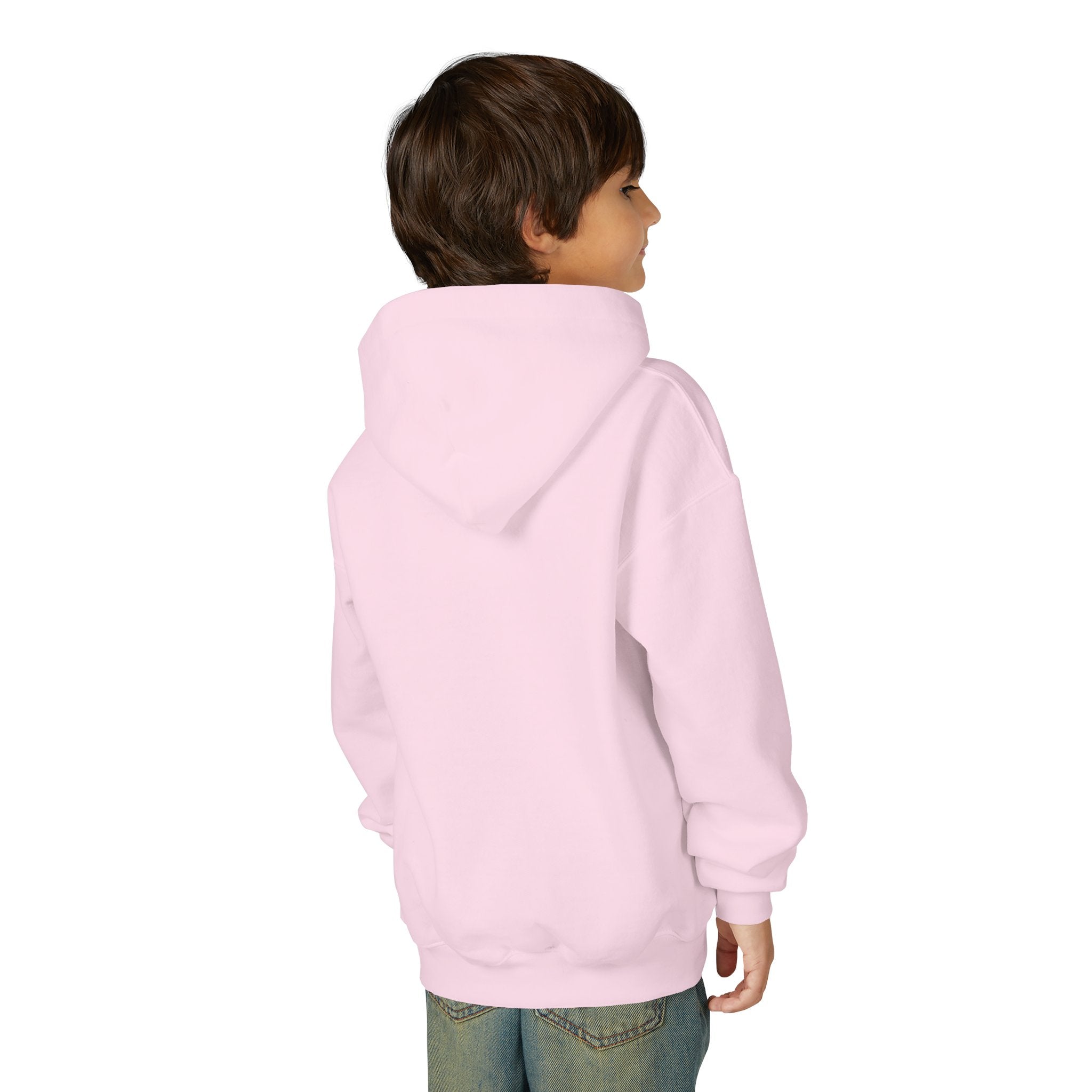 Youth Hooded Sweatshirt with Juskay Design