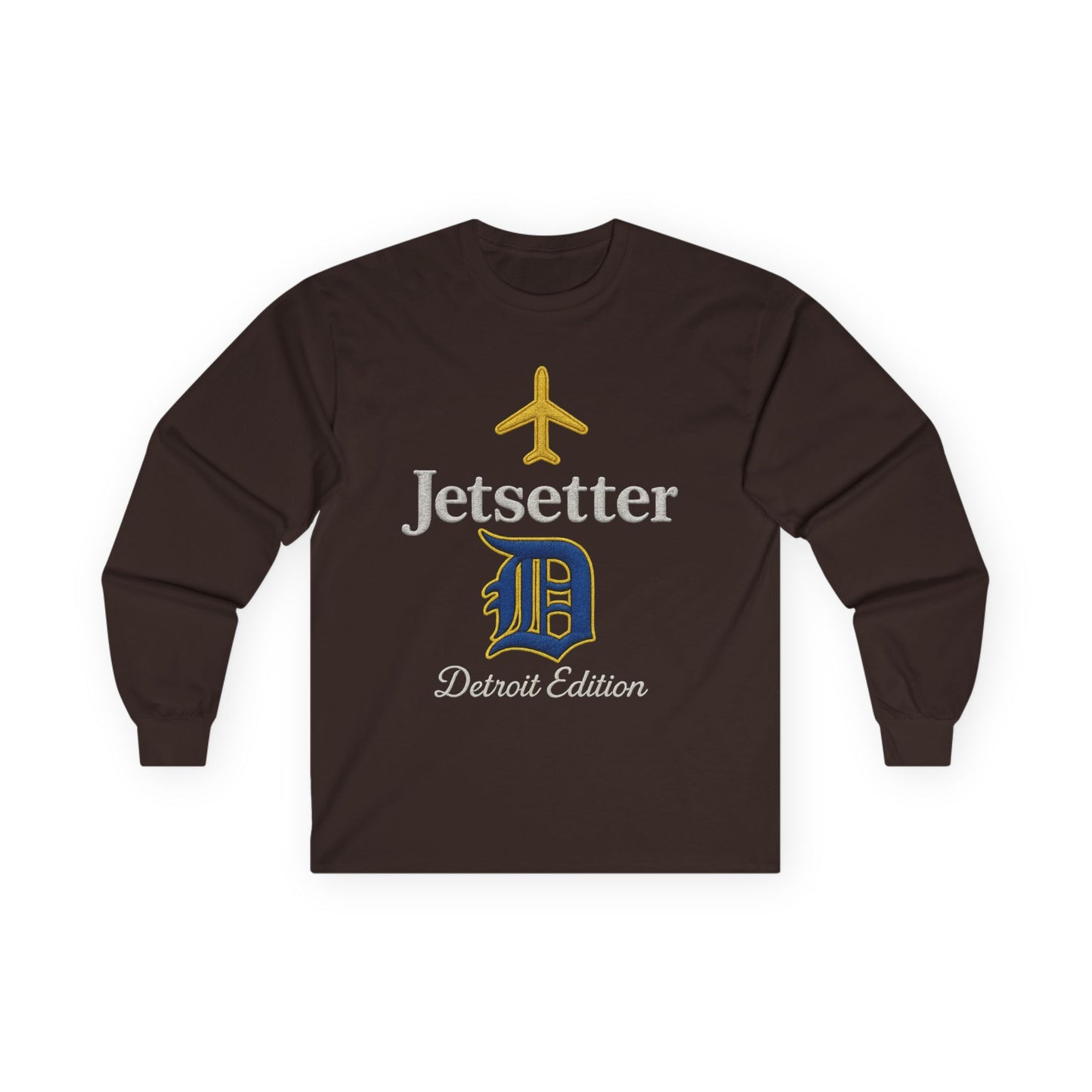 Jetsetter Detroit Long Sleeve Tee - JusKay Design