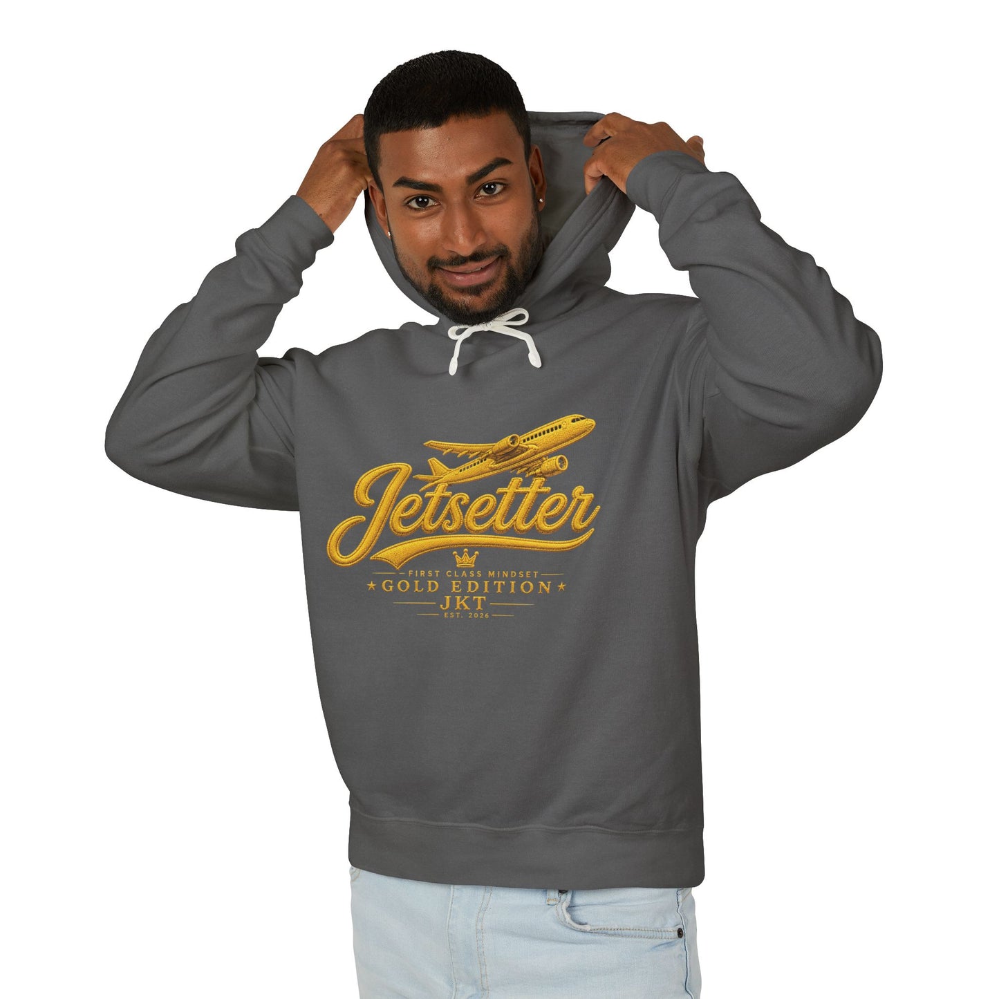 Jetsetter Hoodie | Gold Edition Travel Pullover