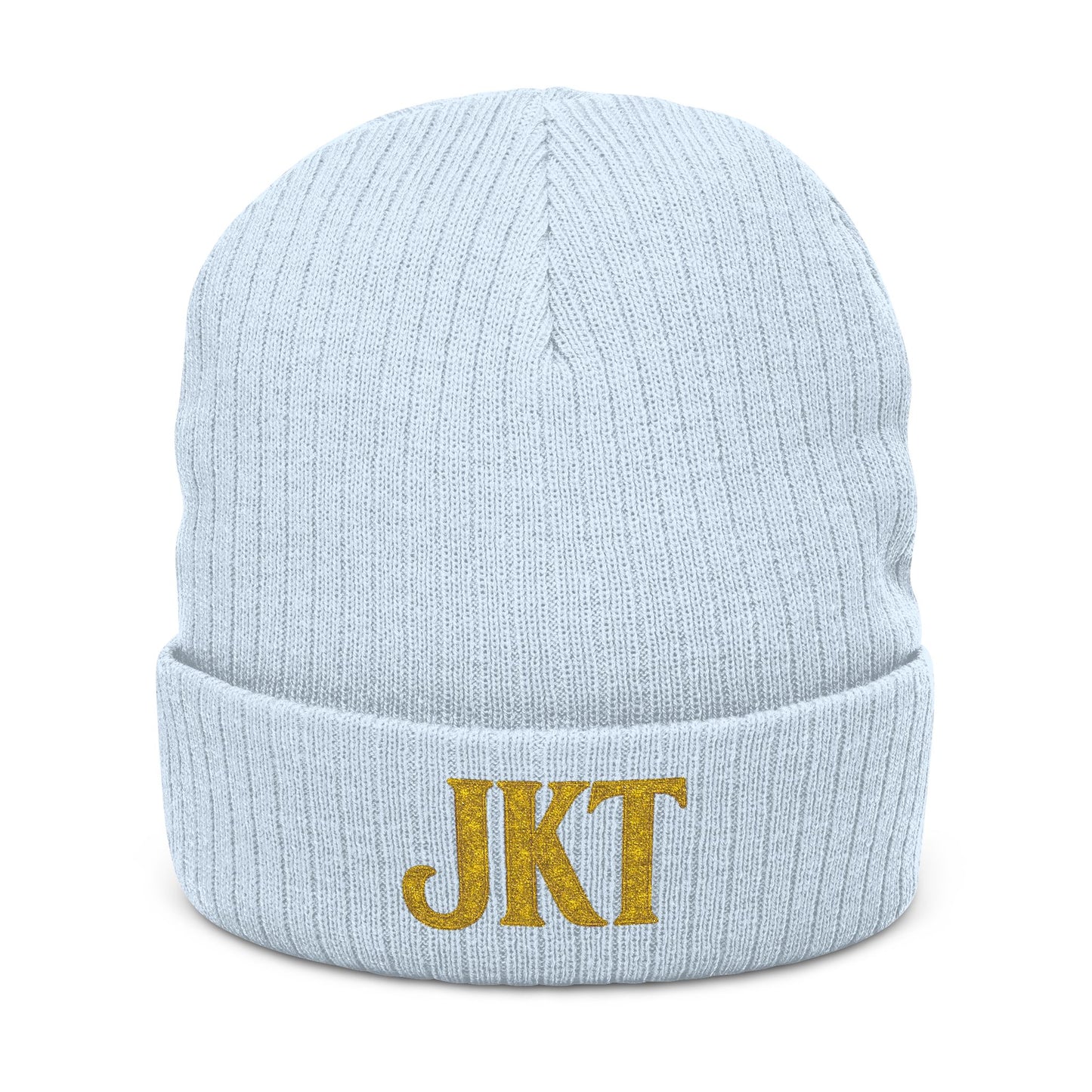 Beanie — Ribbed Knit Cuffed Hat - JusKay Design