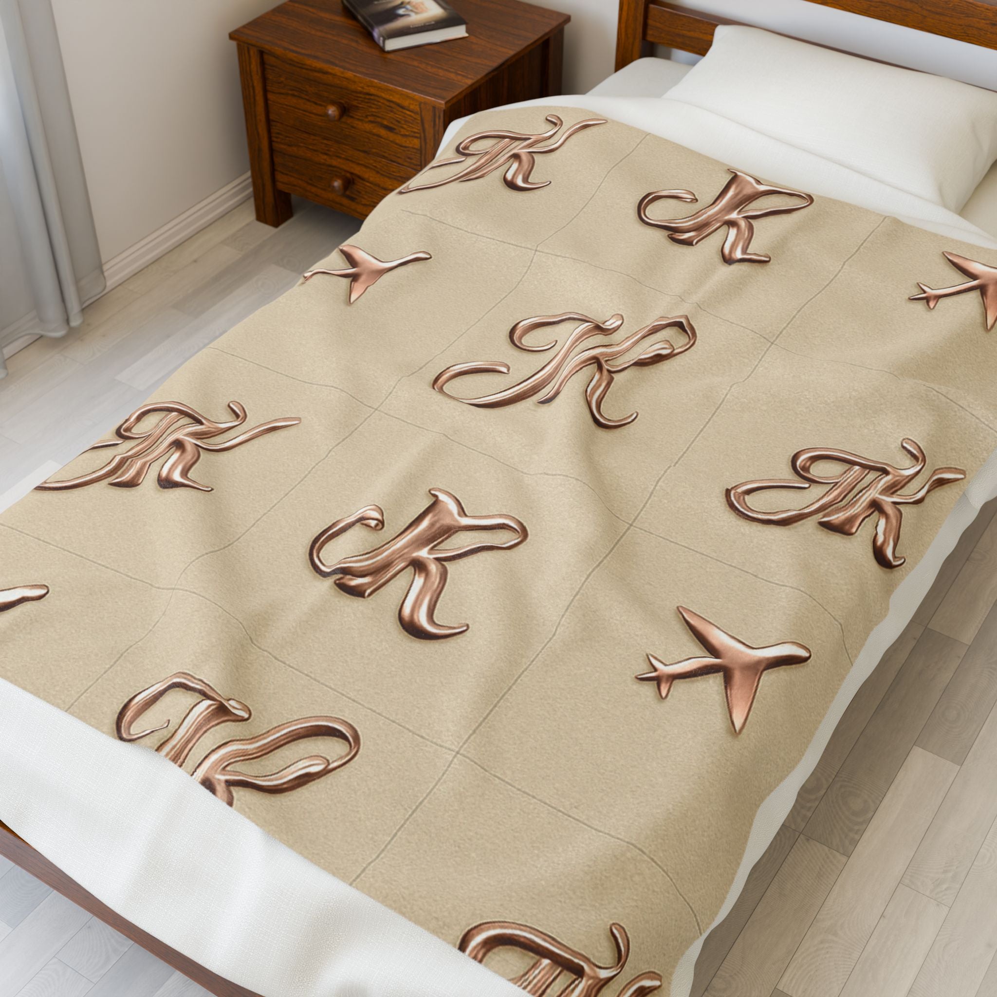 Plush Travel Blanket - Juskay Design