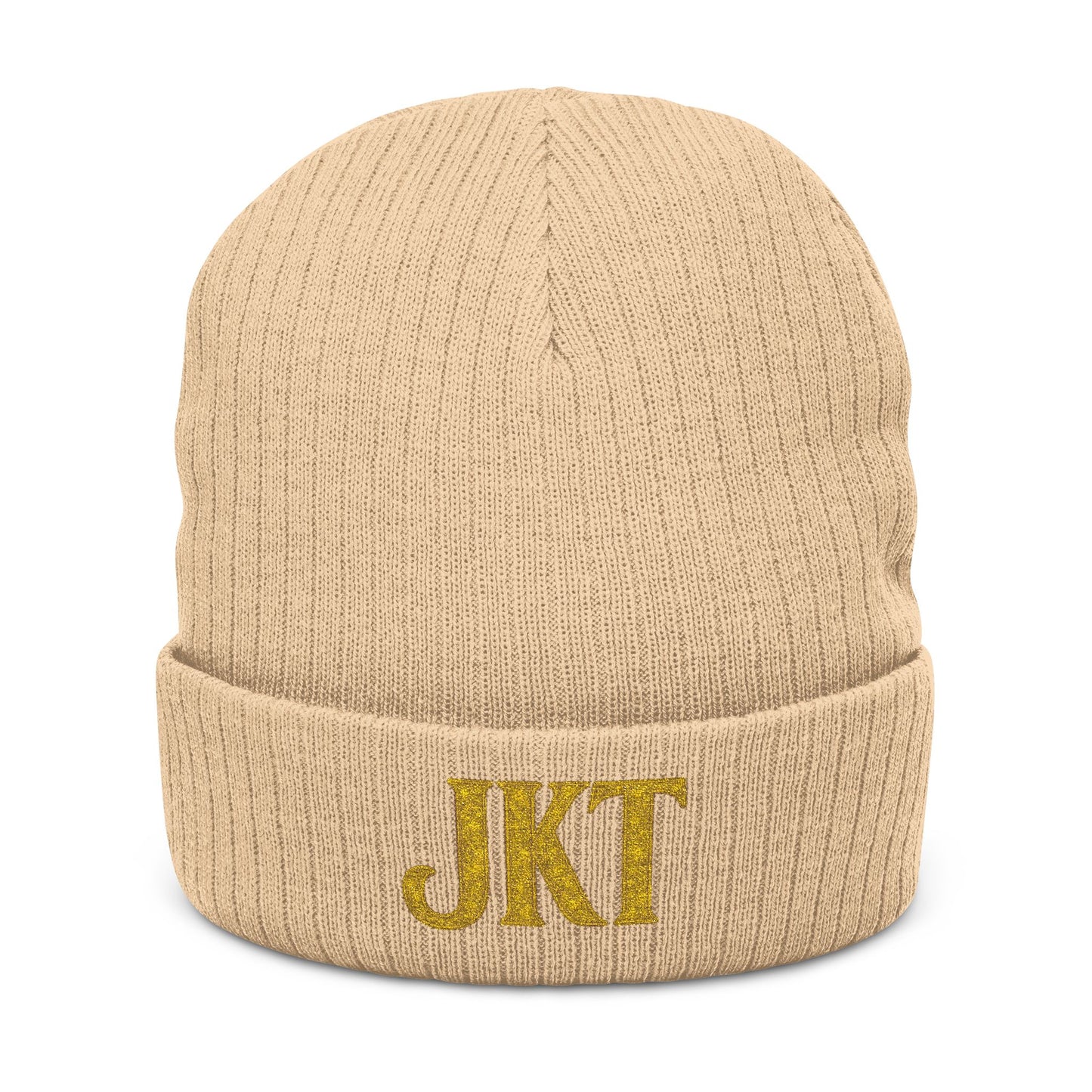 Beanie — Ribbed Knit Cuffed Hat - JusKay Design