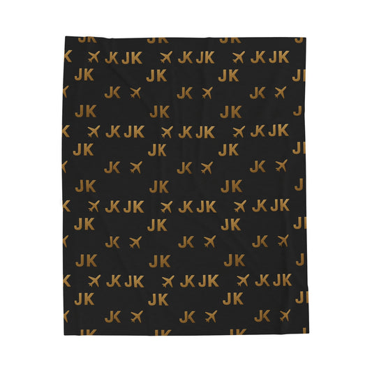 JusKay Travels Plush Blanket