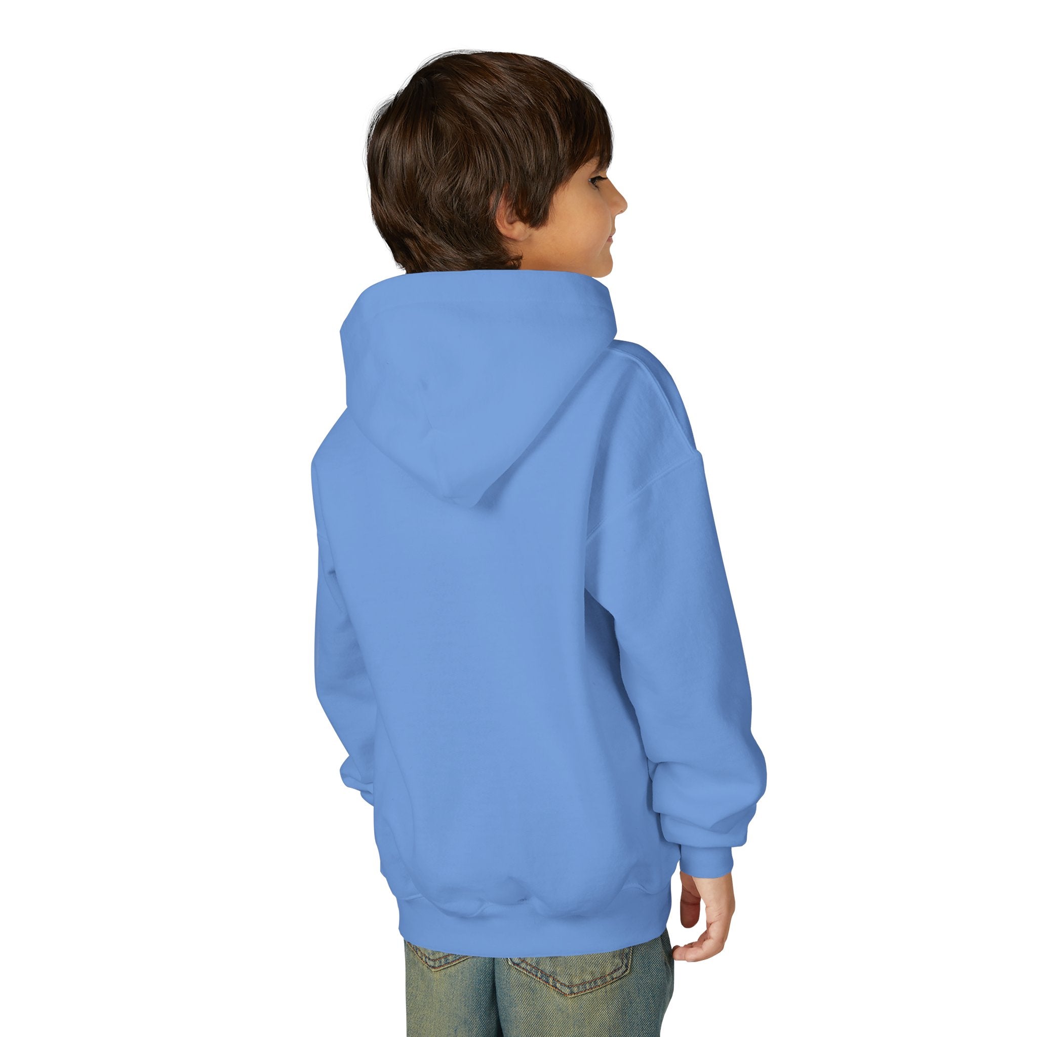 Youth Hooded Sweatshirt with Juskay Design