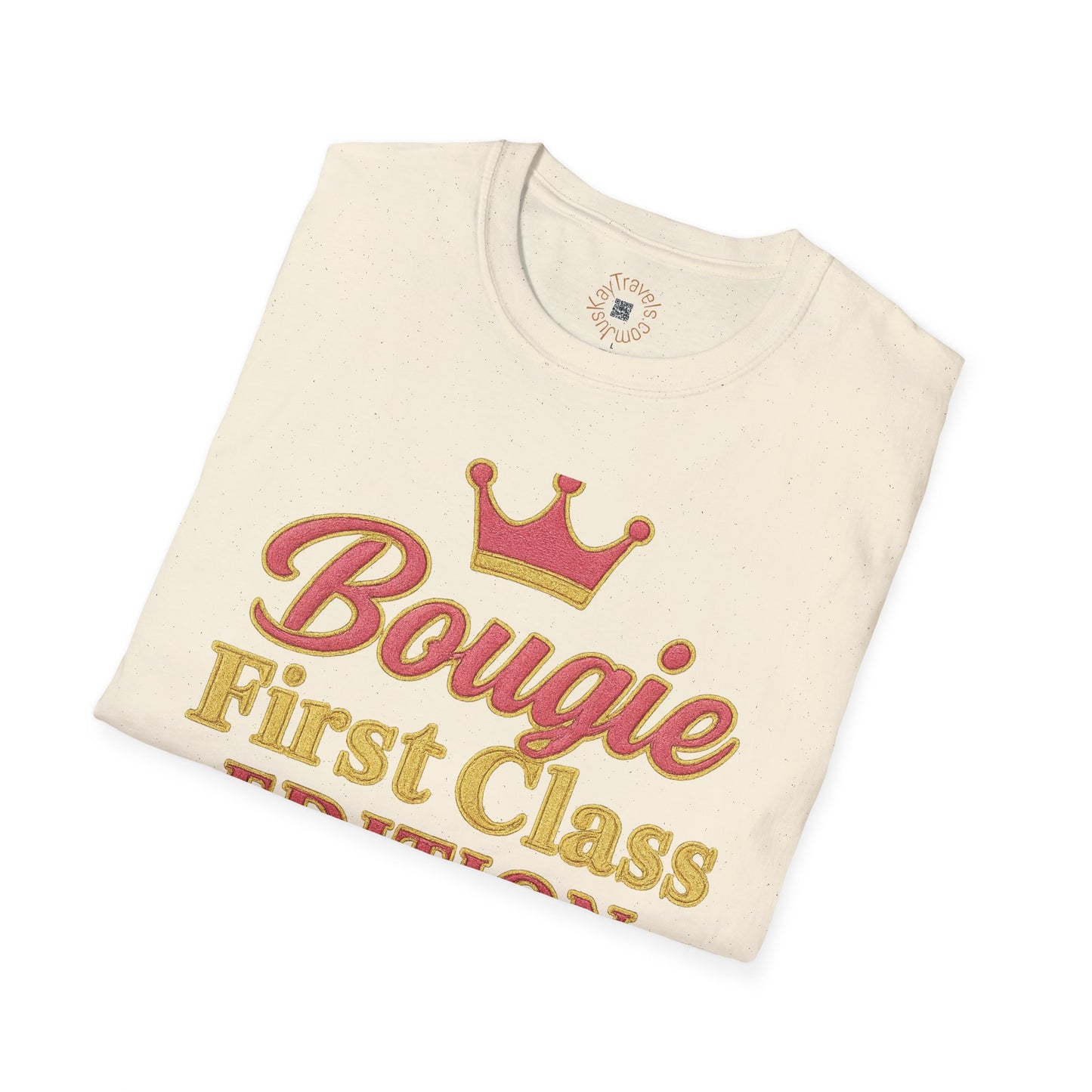 Bougie First-Class T-Shirt | Juskay Design, Travel Wear