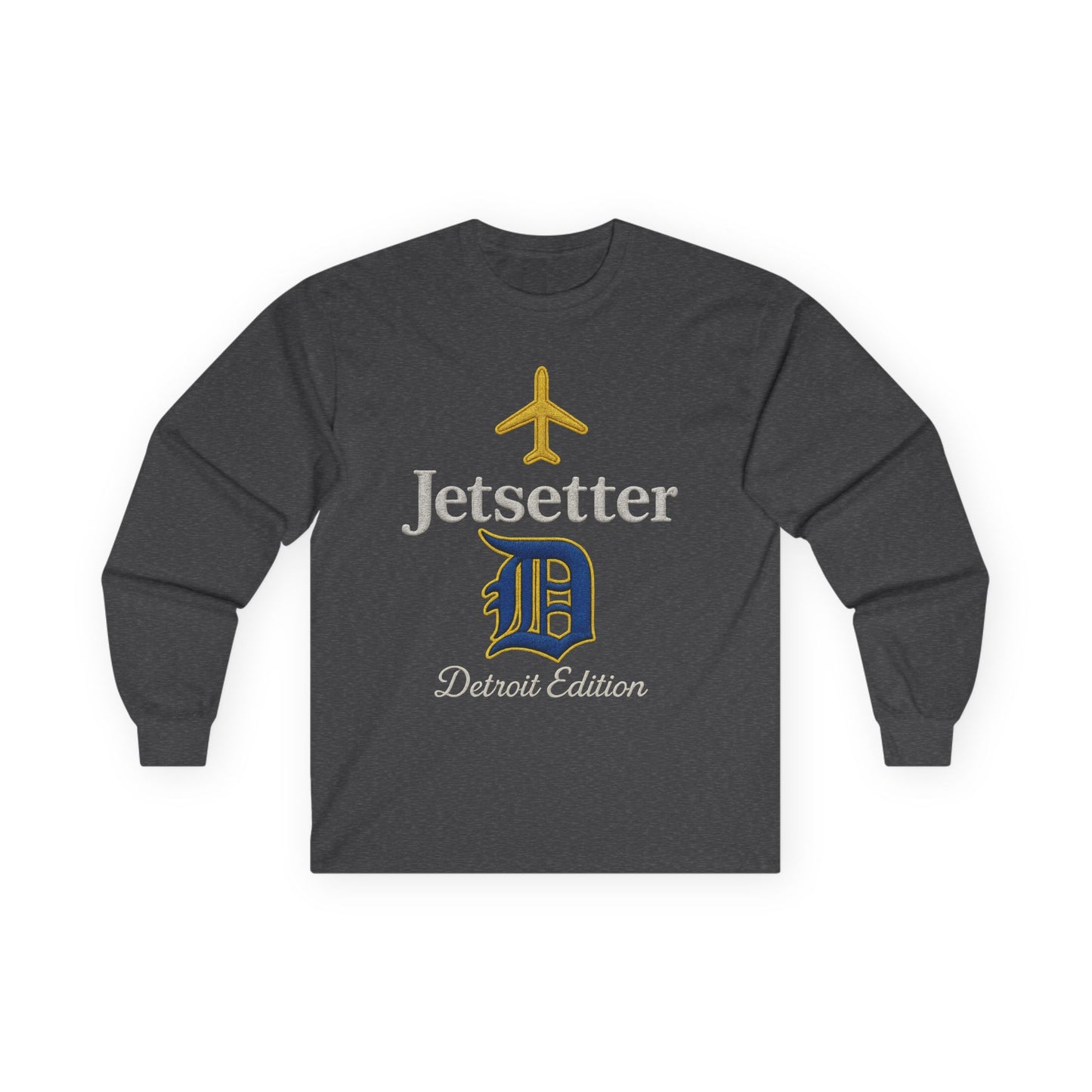 Jetsetter Detroit Long Sleeve Tee - JusKay Design