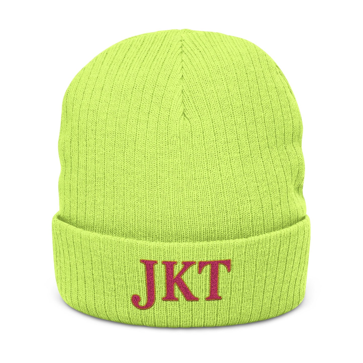 Beanie — Ribbed Knit Cuffed Hat - JusKay Design