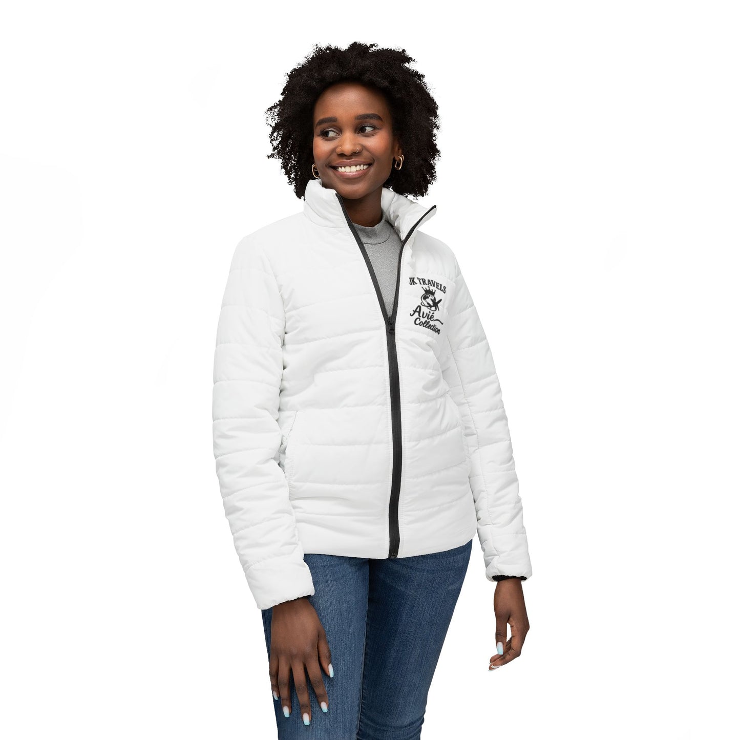 Avié Collection | Stylish Women’s Puffer Jacket with Trendy JusKay Design