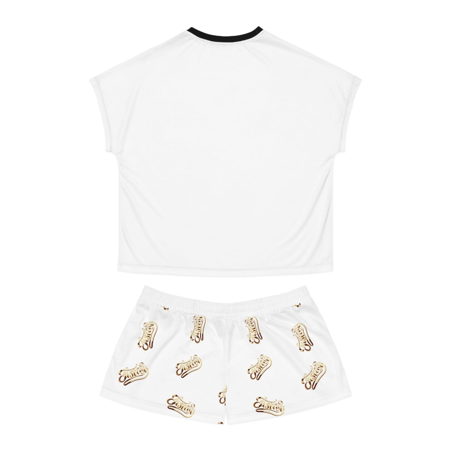 Stylish Women's Luxe Pattern Short Pajama Set | JusKay Design