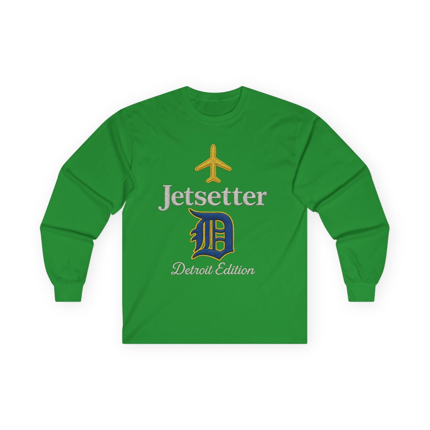 Jetsetter Detroit Long Sleeve Tee - JusKay Design
