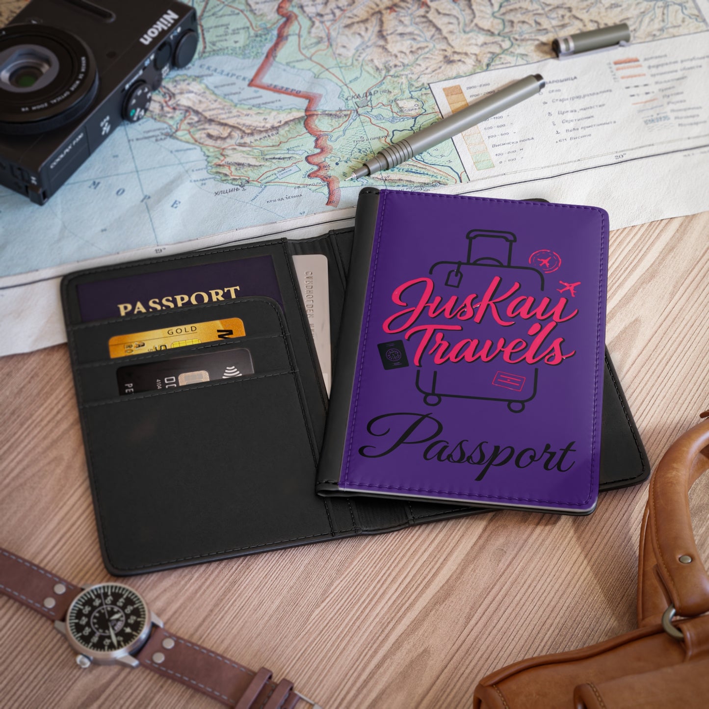 Stylish Passport Cover | JusKay Design