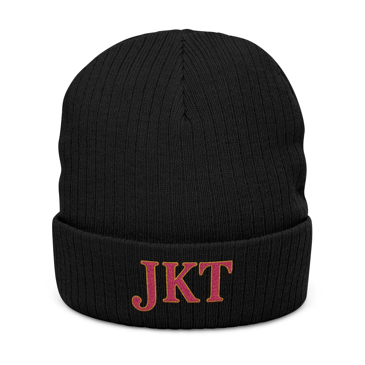 Beanie — Ribbed Knit Cuffed Hat - JusKay Design