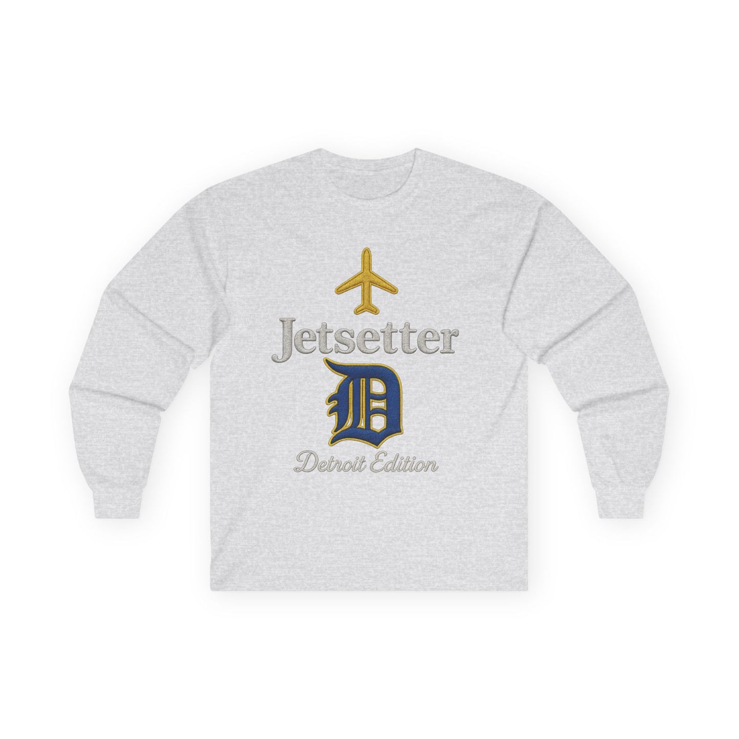Jetsetter Detroit Long Sleeve Tee - JusKay Design