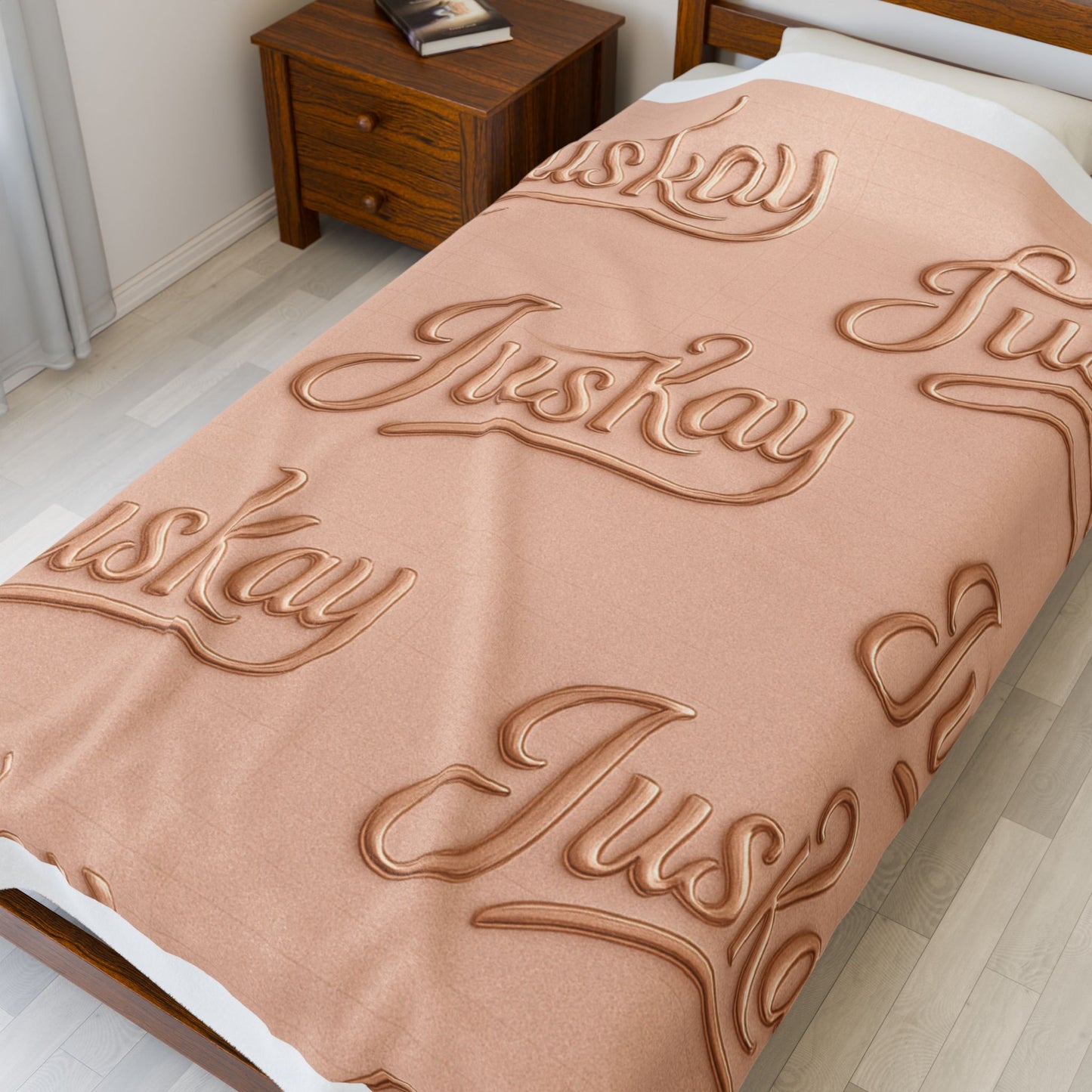 Plush Travel Blanket - Juskay Design