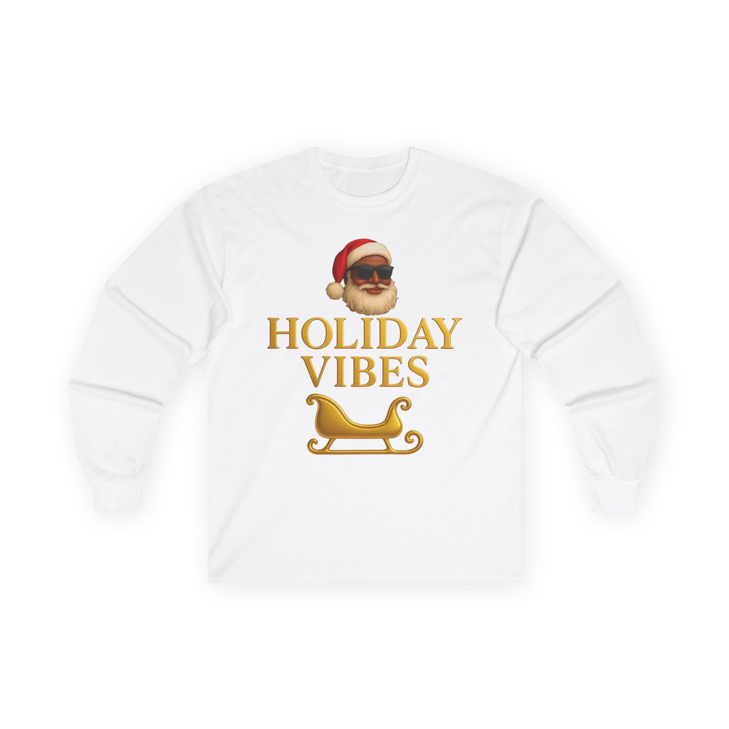 Holiday Vibes Long Sleeve Tee | Juskay Design