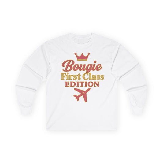 Bougie First Class Long Sleeve Tee - JusKay Design