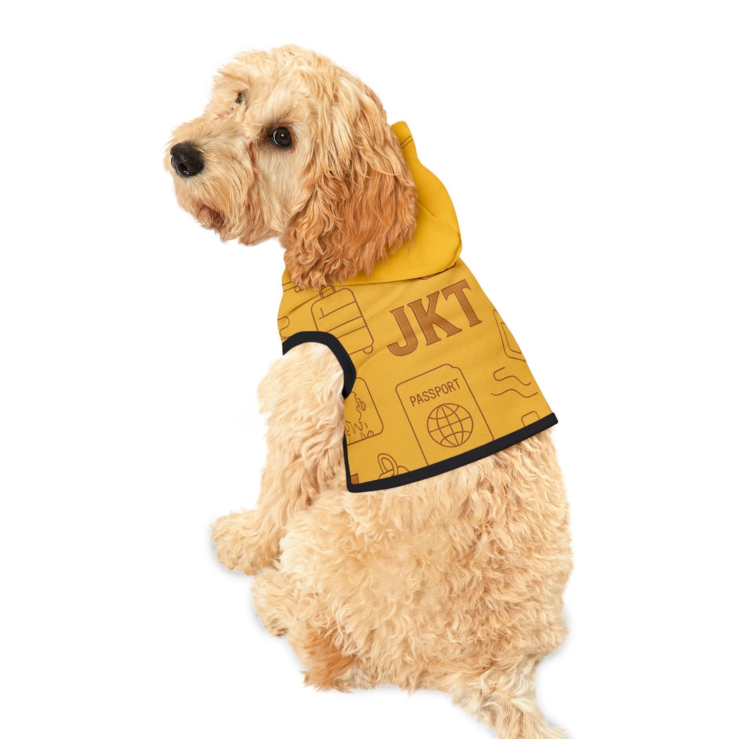 Cozy Travel Pet Hoodie | Cute Dog Pullover