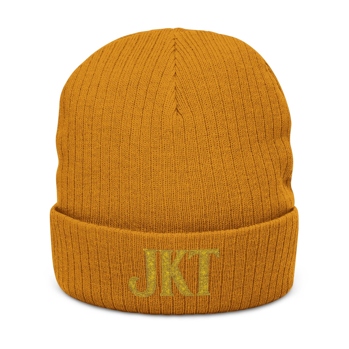 Beanie — Ribbed Knit Cuffed Hat - JusKay Design