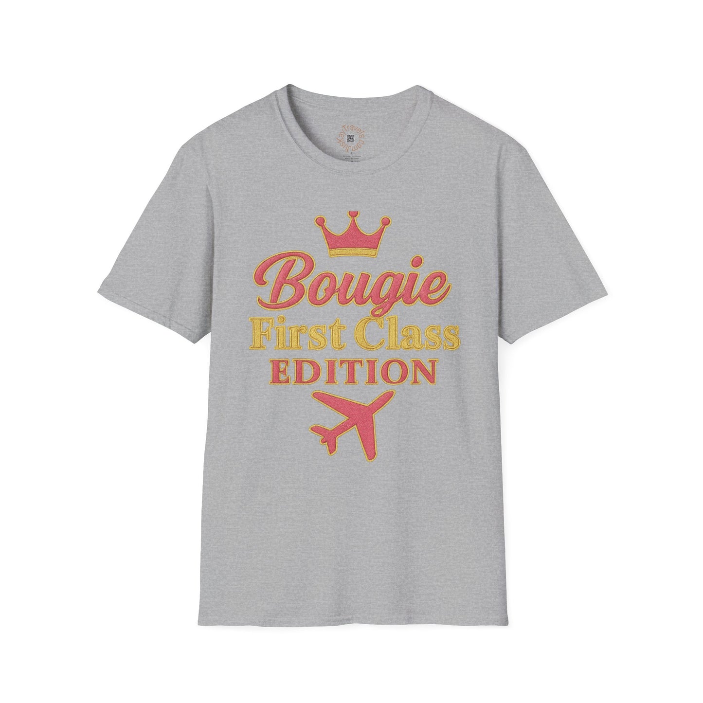 Bougie First-Class T-Shirt | Juskay Design, Travel Wear