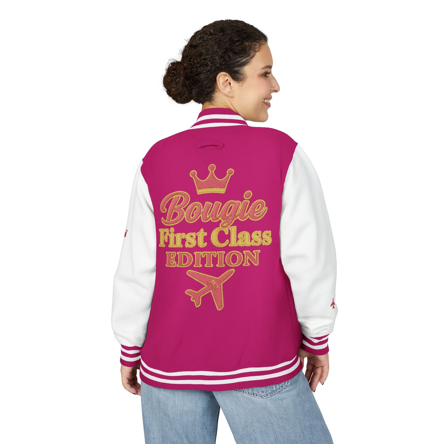 Bougie | First Class Edition | Heavyweight Letterman Jacket | JusKay Design