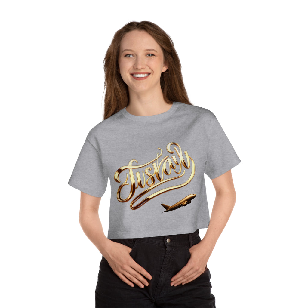 Cropped T-Shirt Beach Vibes - JusKay Design