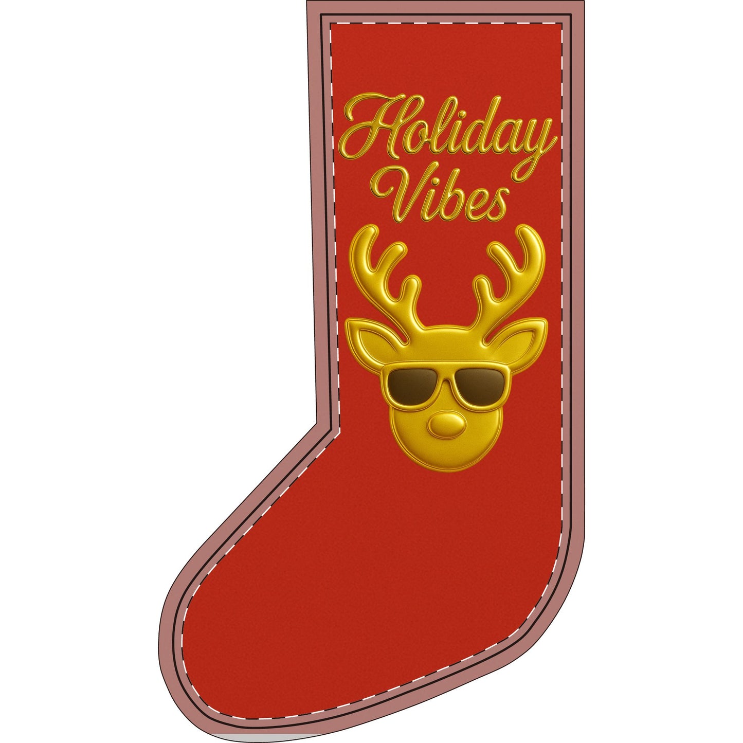 JusKay Design | Holiday Vibes | Flannel Christmas Stockings