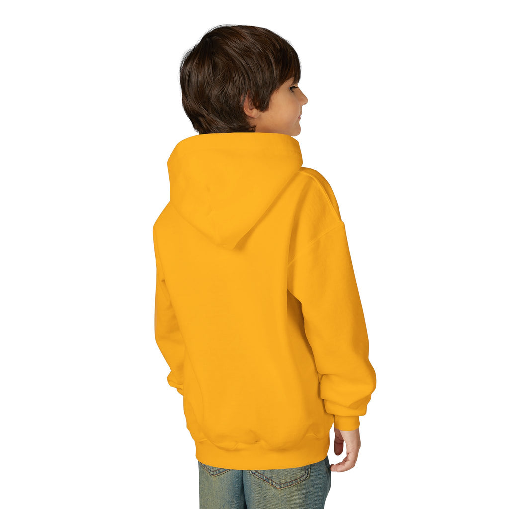 Youth Hooded Sweatshirt with Juskay Design