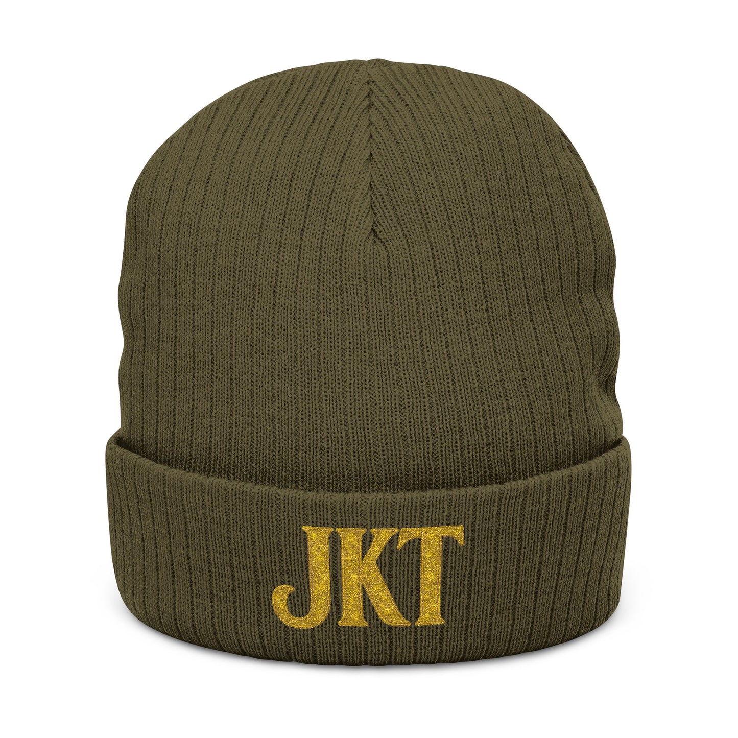 Beanie — Ribbed Knit Cuffed Hat - JusKay Design