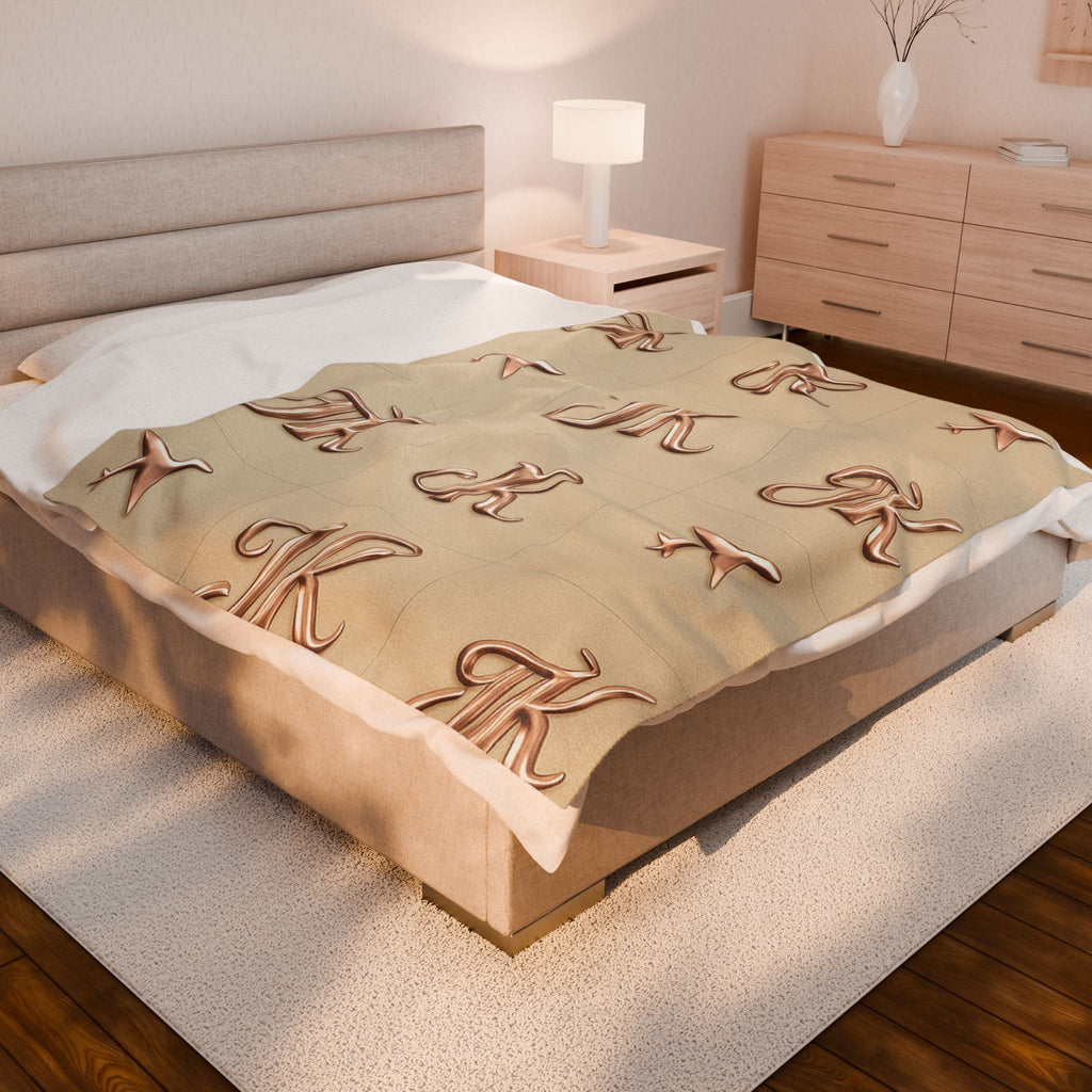 Plush Travel Blanket - Juskay Design