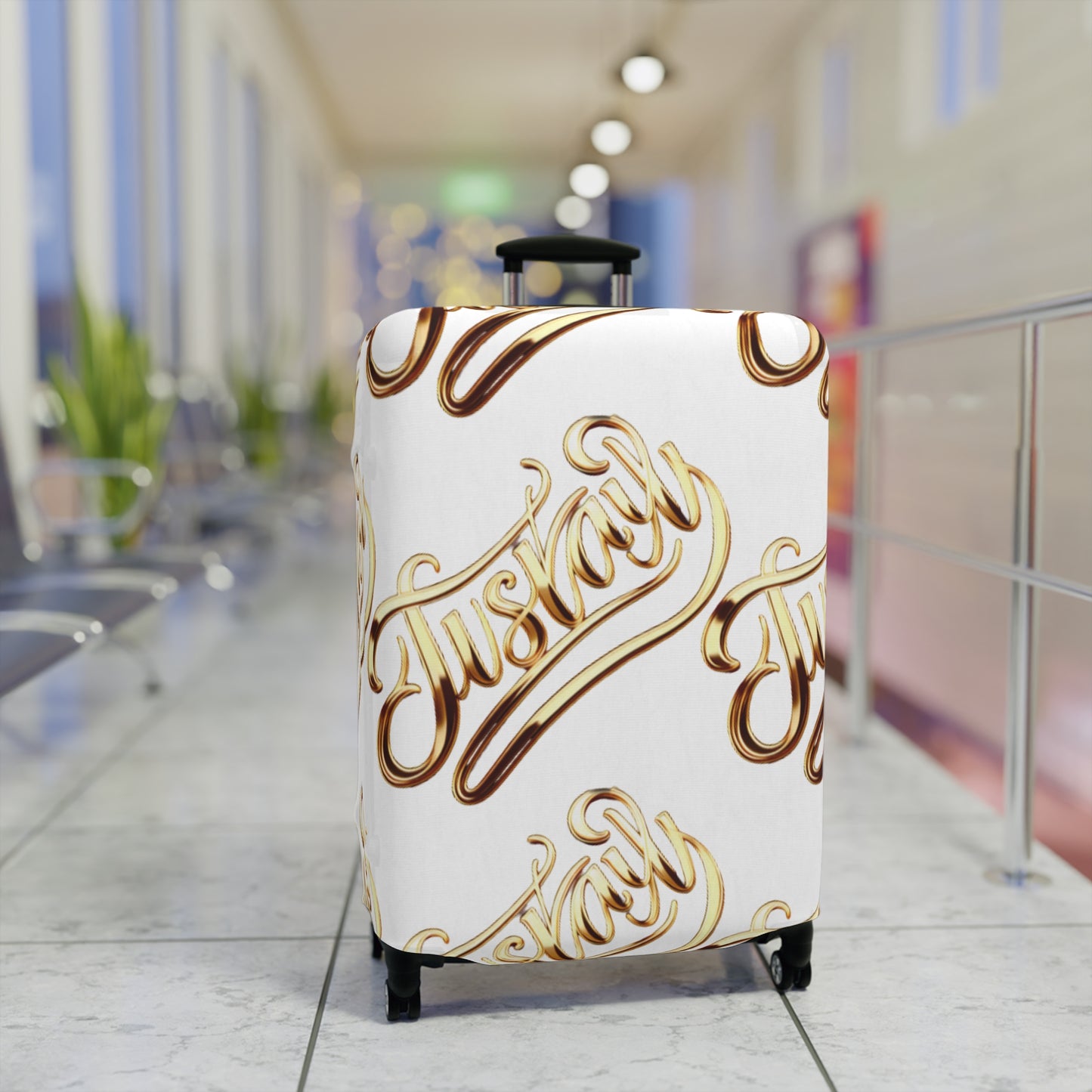 Stylish Luxe Pattern Luggage Cover | JusKay Design