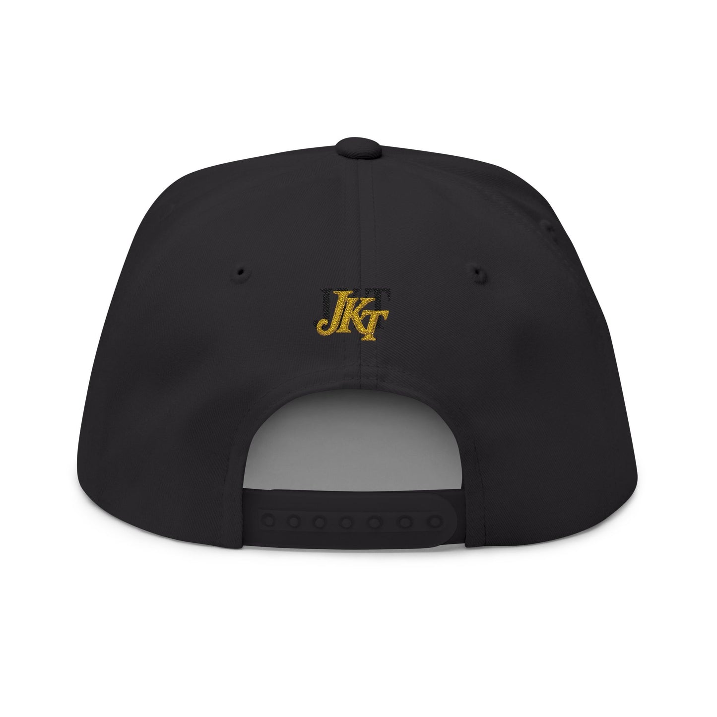 Jetsetter | Gold Edition | Flat Bill Cap - Embroidered Travel Hat