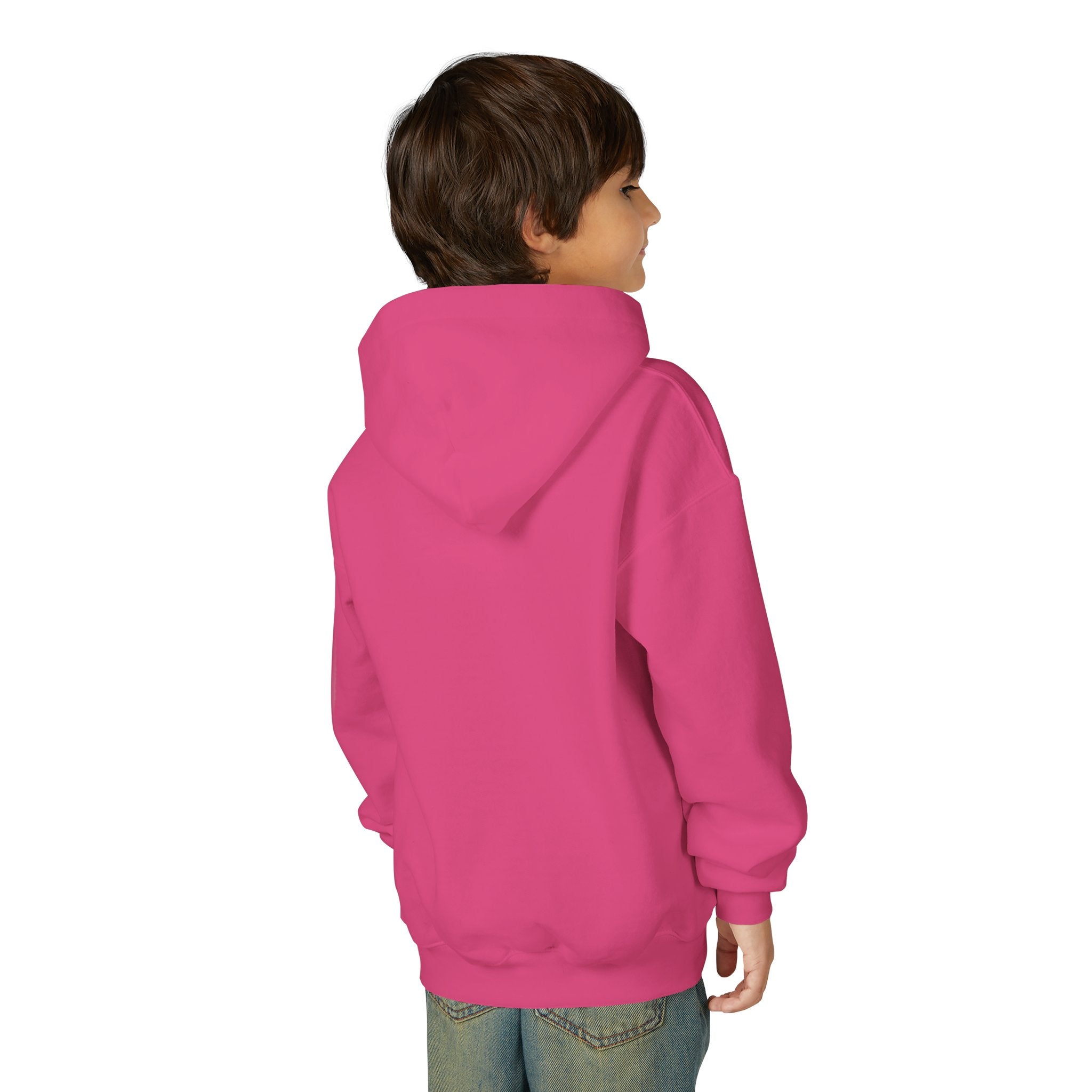 Youth Hooded Sweatshirt with Juskay Design
