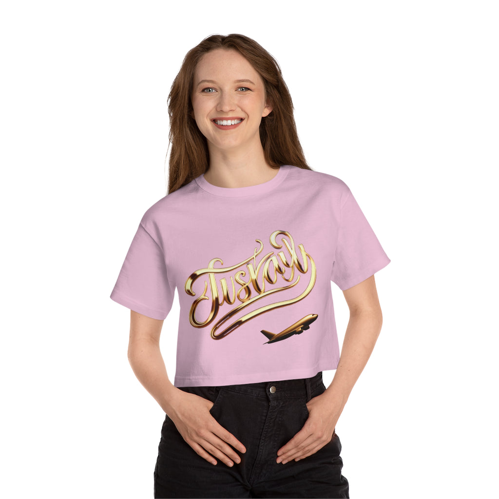 Cropped T-Shirt Beach Vibes - JusKay Design