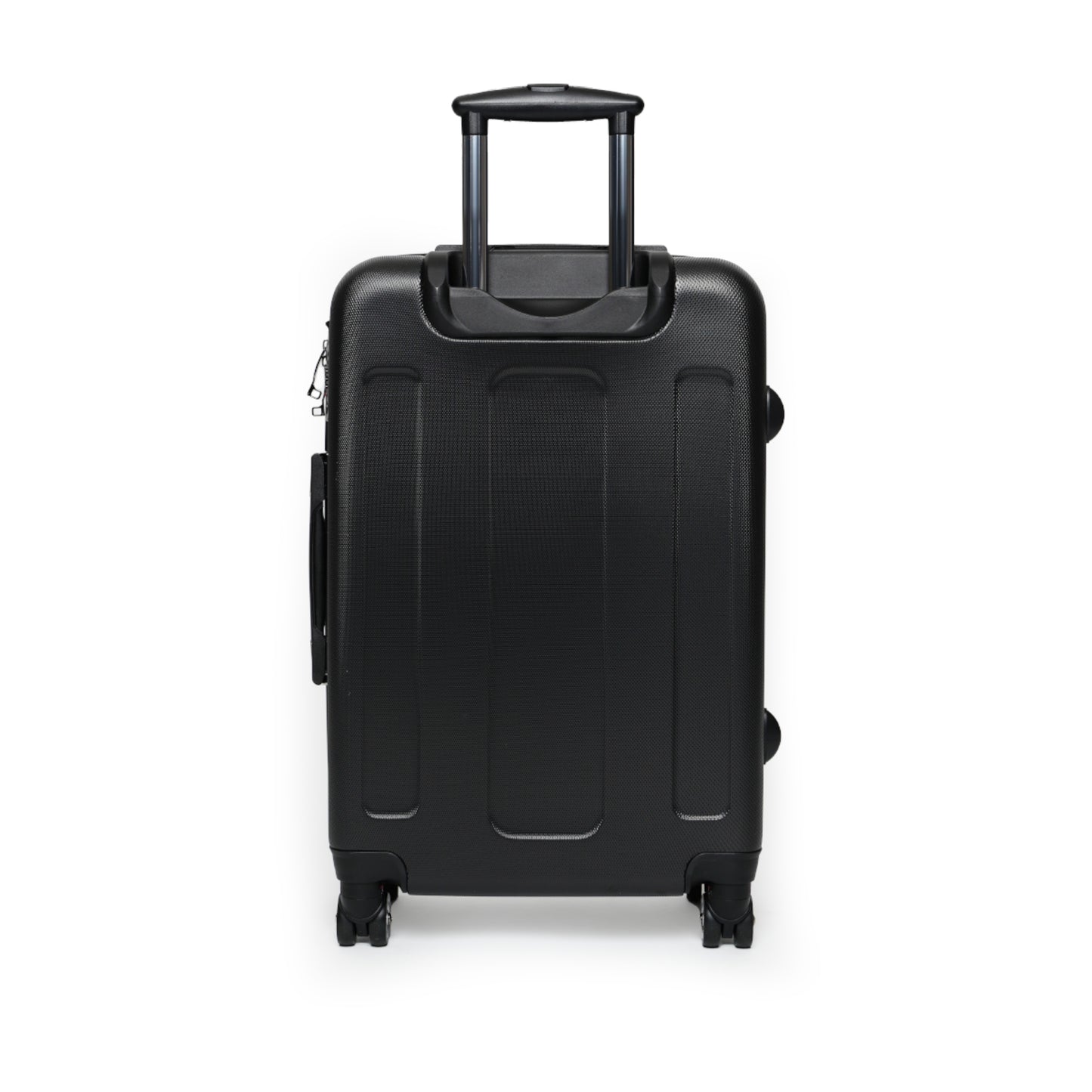Suitcase with Luxe 'JusKay' Script Pattern — Travel Luggage