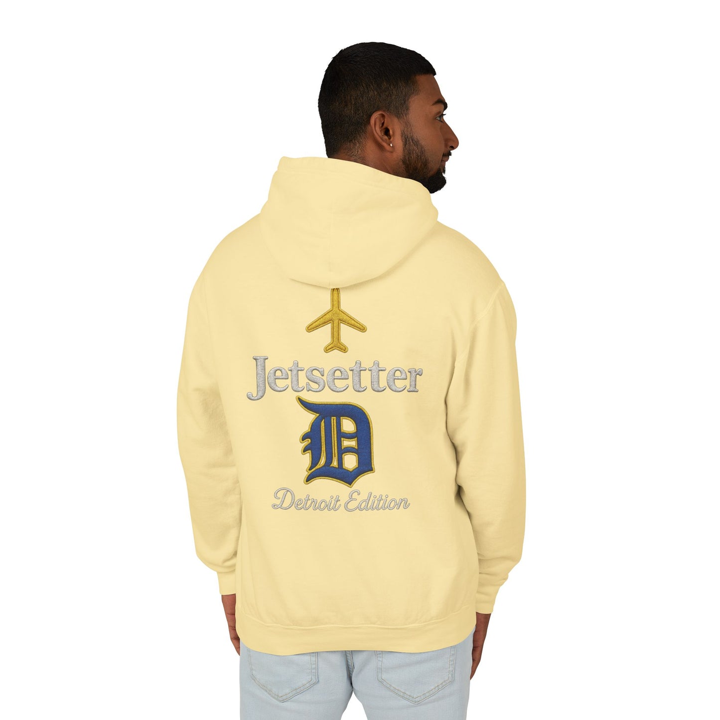 Jetsetter Hoodie | Detroit Edition - Michigan Map Travel Pullover