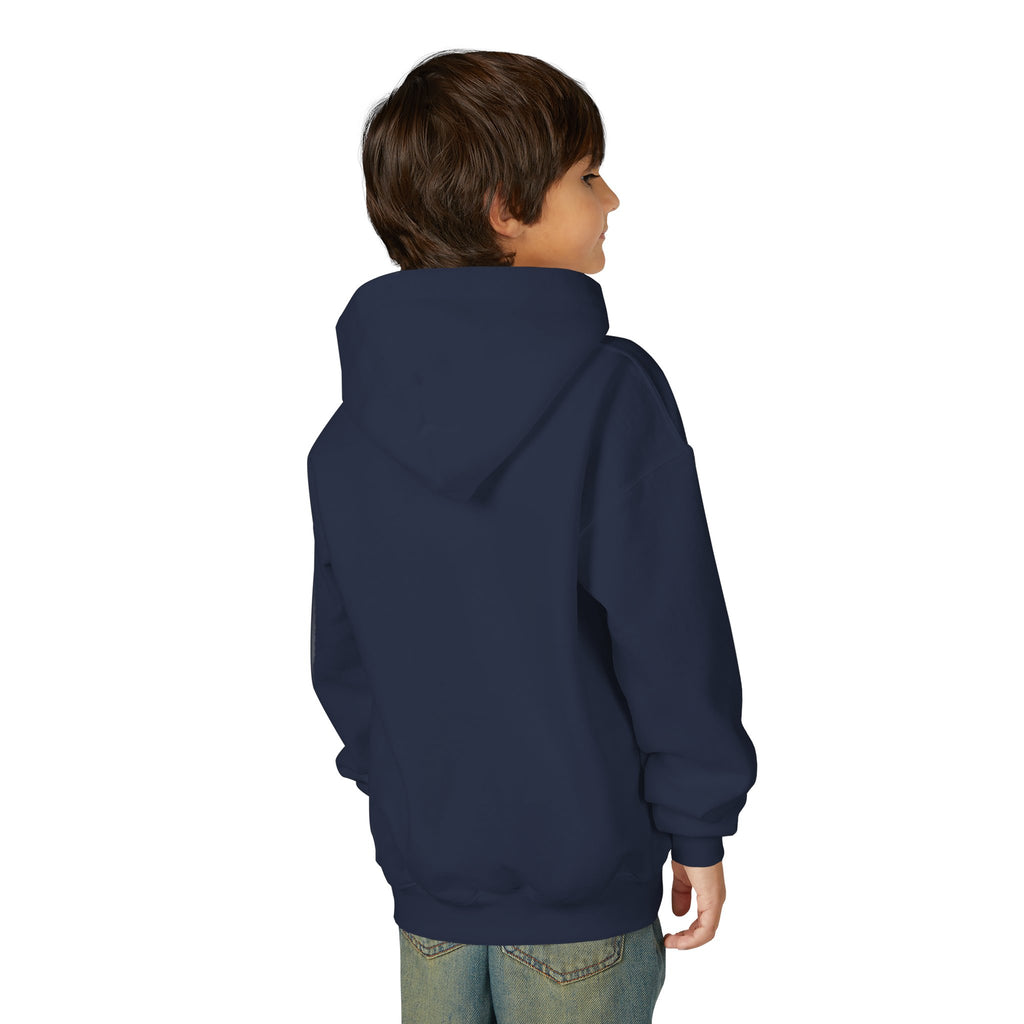 Youth Hooded Sweatshirt with Juskay Design