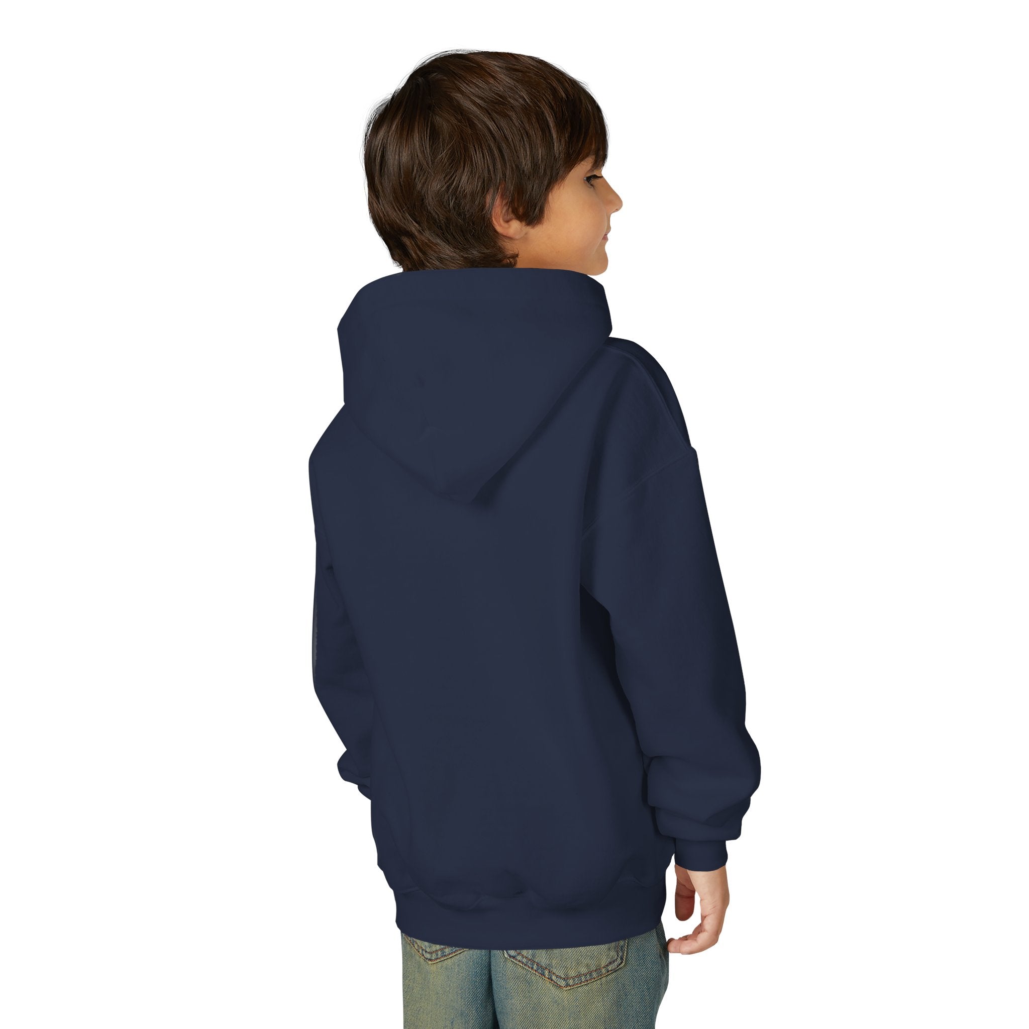 Youth Hooded Sweatshirt with Juskay Design