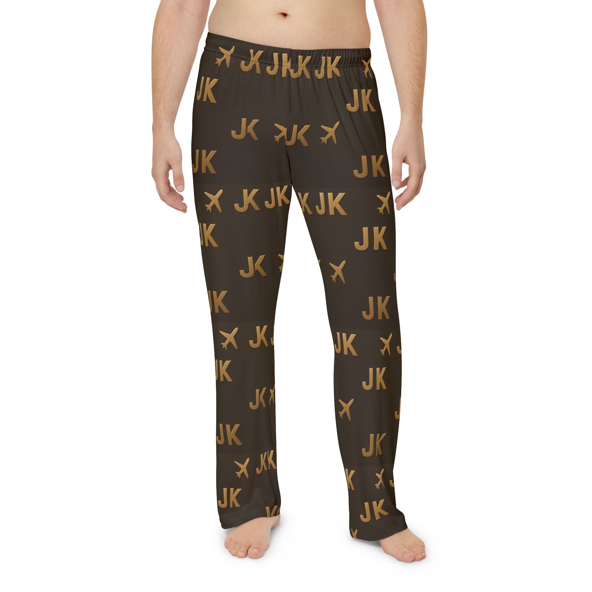 Travel-Inspired Men's Pajama Pants, Loungewear