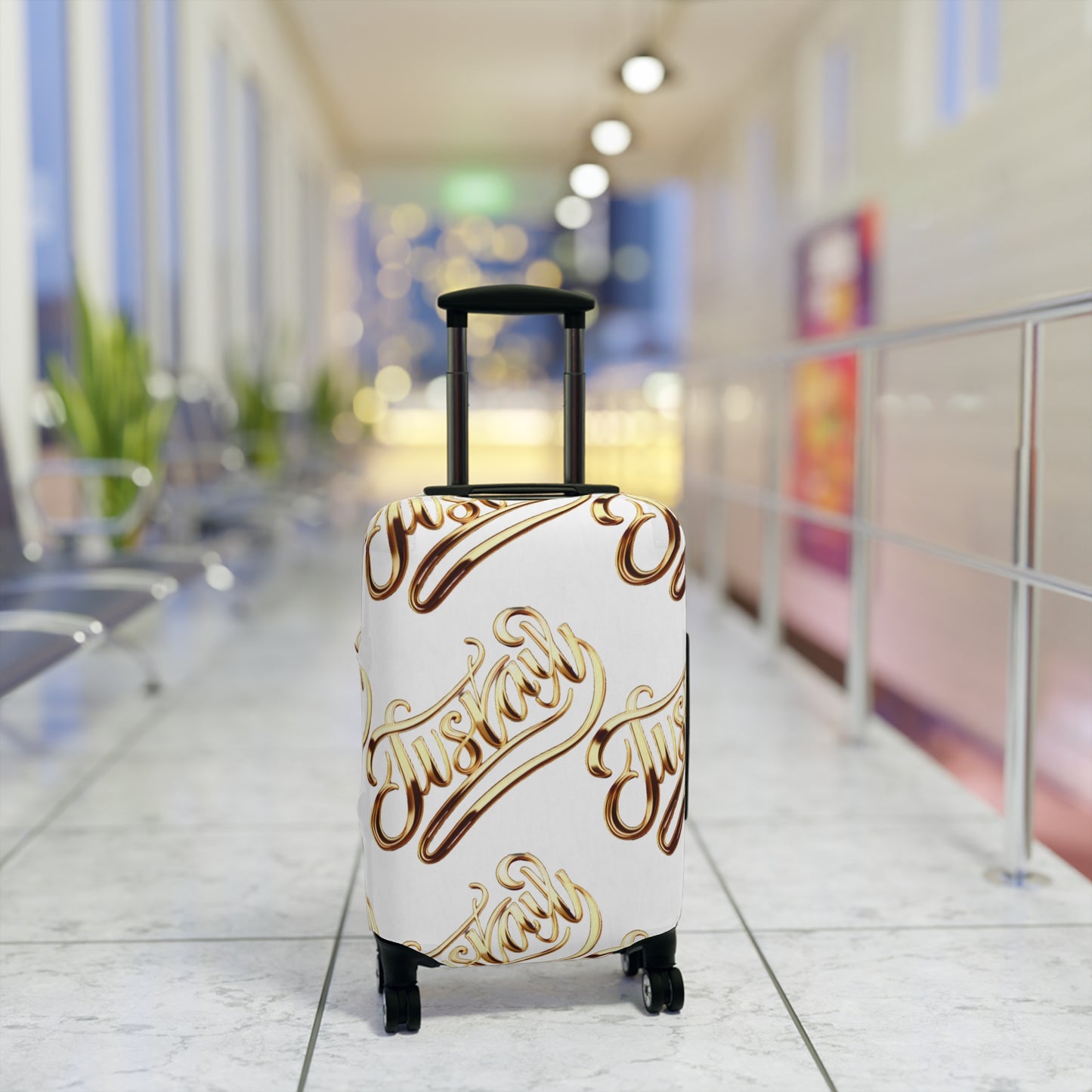 Stylish Luxe Pattern Luggage Cover | JusKay Design