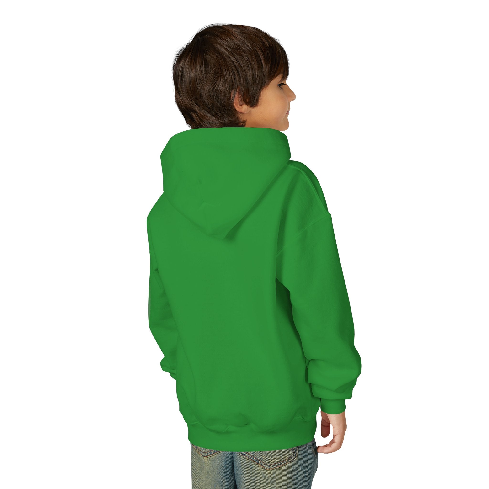 Youth Hooded Sweatshirt with Juskay Design