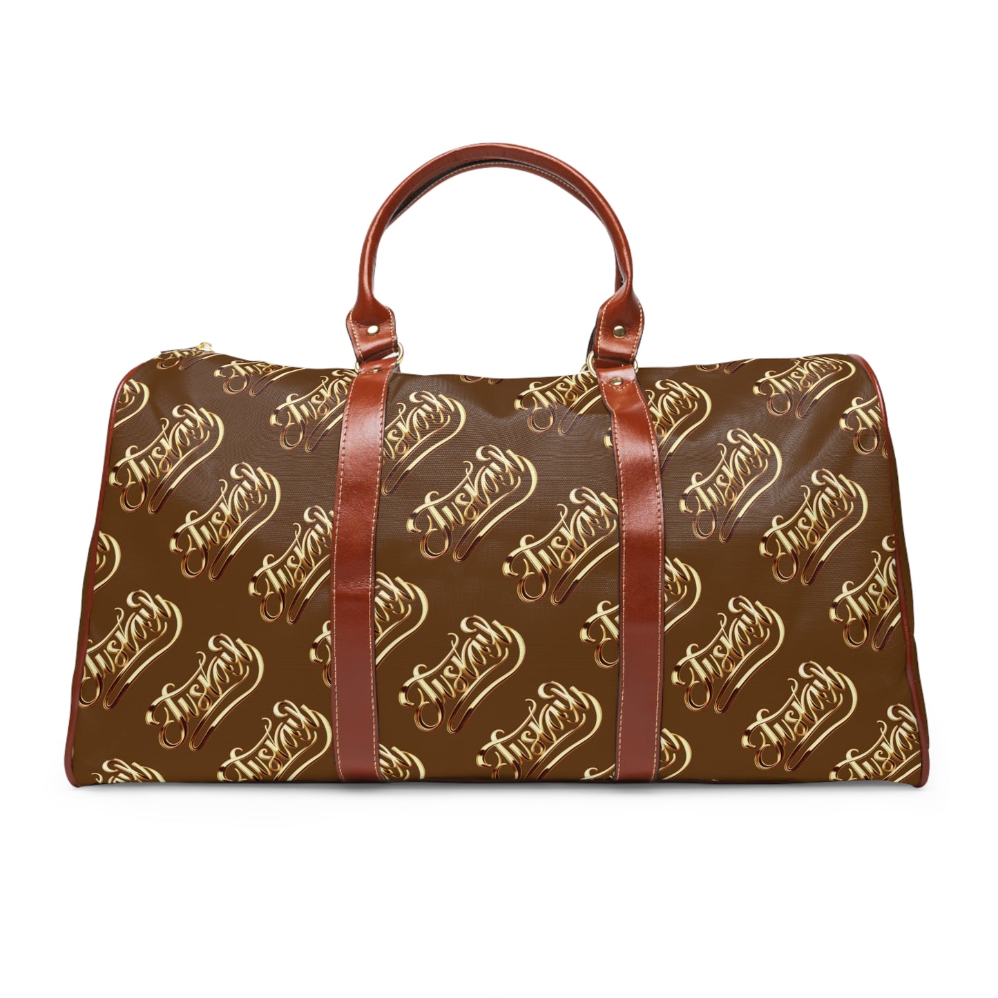 Stylish Travel Bag | JusKay Design (Brown)