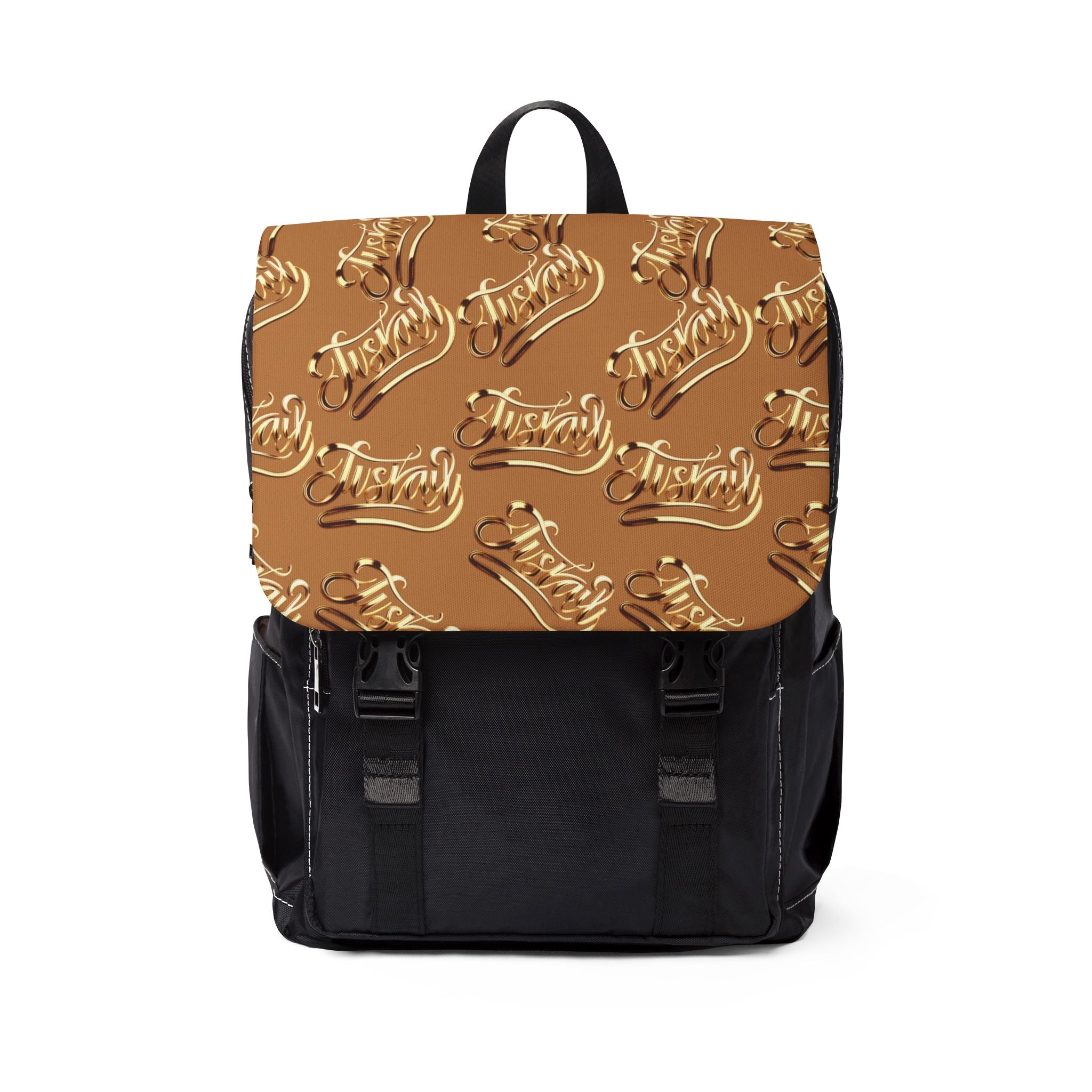Shoulder Backpack - Juskay Design (Light Brown)