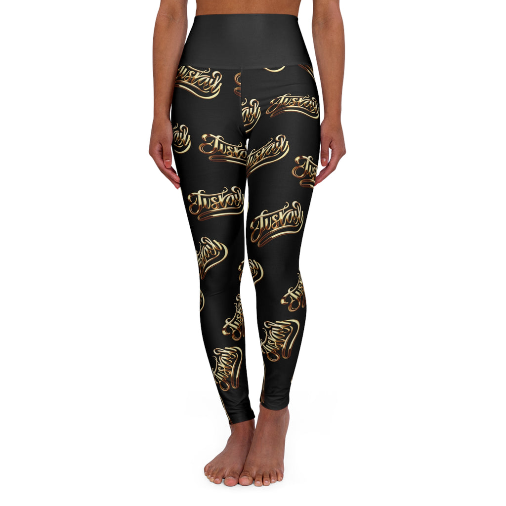 Stylish High Waisted Yoga Leggings - JusKay Design