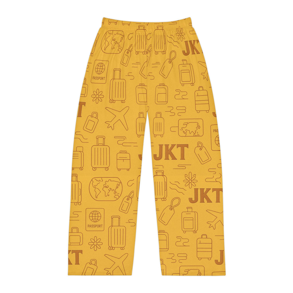 Travel-Inspired Men's Pajama Pants, Loungewear