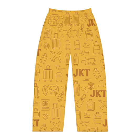 Men's Pajama Pants Travel Loungewear | JusKay Design