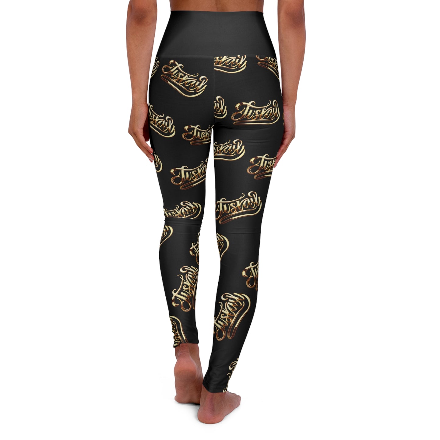 Stylish High Waisted Yoga Leggings | JusKay Design