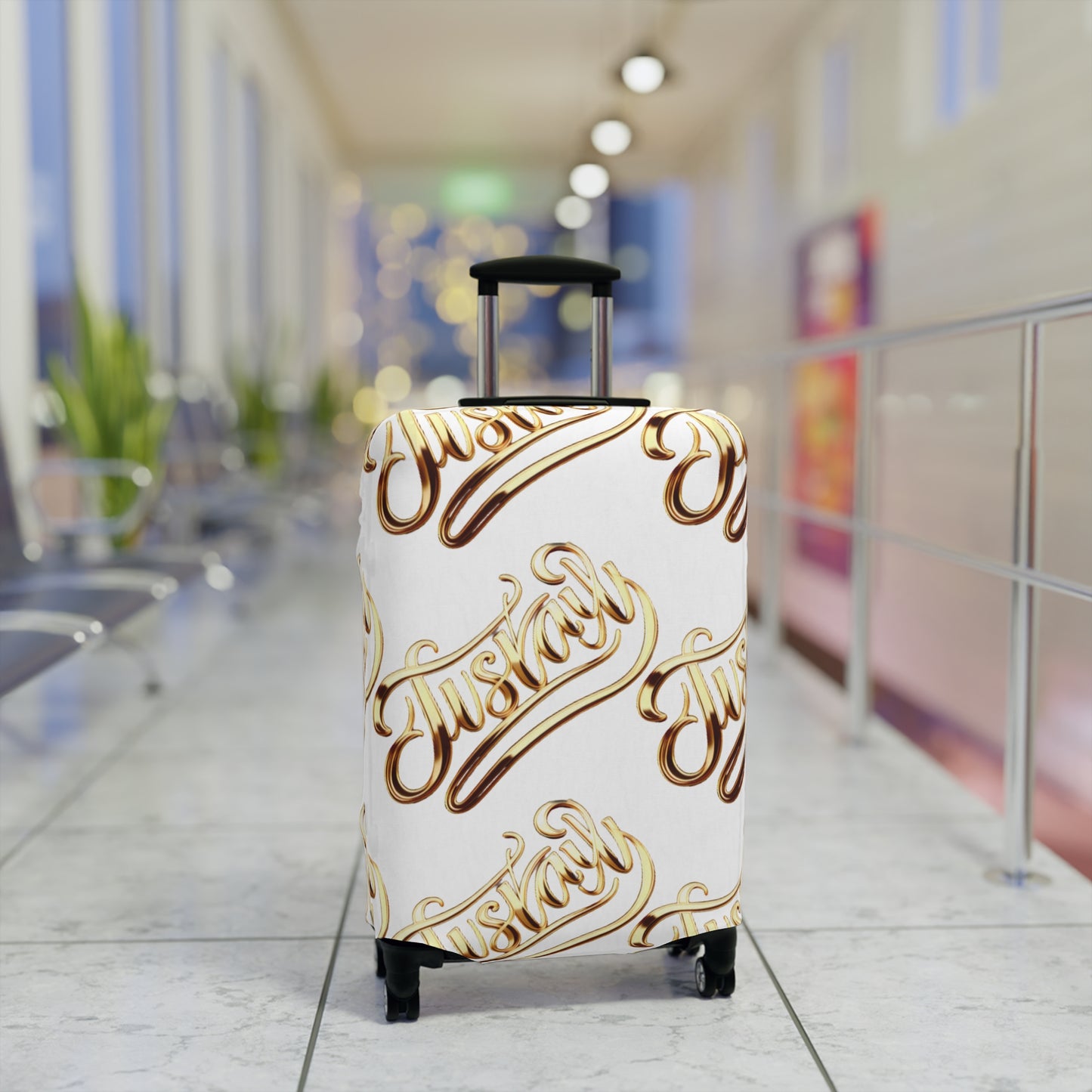 Stylish Luxe Pattern Luggage Cover | JusKay Design